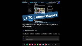 Ripple XRPCFTC Commissioner Breakdown Gensler Approach [upl. by Ydorb409]