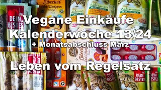 Wochenausgaben KW 1324  Vegan mit Rente  Bürgergeld [upl. by Trill242]