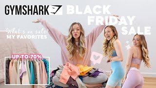 GYMSHARK Black Friday Sale 2021  TRY ON HAUL  Best Gym Leggings 🦈 💜 [upl. by Nallij257]