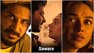 Saware Song Fullscreen Whatsapp Status  Saware Song Status  Dulquer Salmaan LofiEmotional Status [upl. by Savinirs]