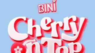 Bini CHERRY ON TOP lyrics Snippet ver [upl. by Arrimat]