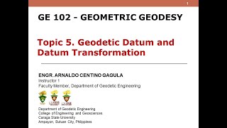 Discussion on Grid to Geographic Coordinates and Vice Versa [upl. by Yeroc]