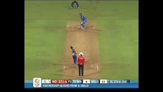 Dhoni finishes off in style [upl. by Wartow]