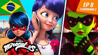 🇧🇷 MIRACULOUS  🐞 BEFANA 🐾  Episódio completo ▶️ Temporada 2 Ep 8  Português BRASIL 🇧🇷 [upl. by Oringas804]