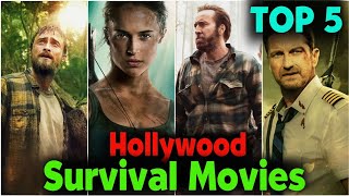 TOP 5 Best Hollywood Survival Movies  Best Survival movies  Best Hollywood movies  RETOXERR [upl. by Pedrick]