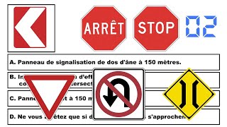 2023 Examen théorique saaq  Test de conduite la signalisation [upl. by Kym172]