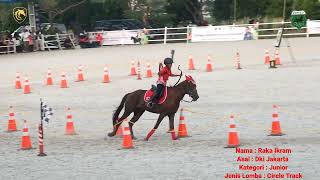 EVENT HBA KEJURNAS PORDASI TAHUN 2023 KATEGORI CIRCLE TRACK JUNIOR PULOMAS EQUINARA 16 PROVINSI [upl. by Mirabel]