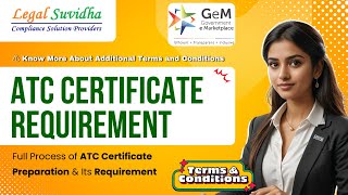 ATC CERTIFICATE Requirement For GEM portal [upl. by Treve]