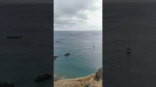 Prainha Beach in Caniçal Madeira Island ❤️ [upl. by Neirad484]