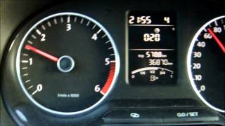 Fuel consumption test with Volkswagen Polo 12 TDI Bluemotion [upl. by Hcirdla728]