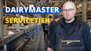 Dairymaster malkestald service  Milcotec [upl. by Nallij]