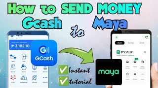 Gcash to Maya transfer  How to send money from Gcash to MayaPaymaya [upl. by Euqinobe44]