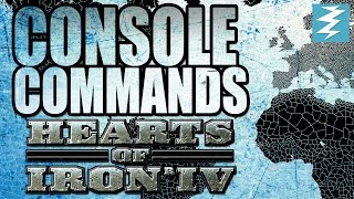 HEARTS OF IRON 4 CHEATS  Console commands  Hearts of Iron IV HOI4 Paradox Interactive [upl. by Yadrahc]