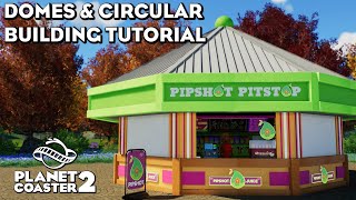 Even YOU Can Make Great Round Structures  Guided Tutorial  Planet Coaster 2 [upl. by Constantia]