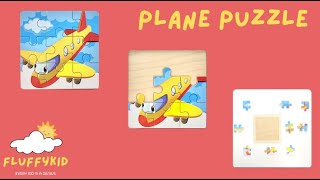 Toddler Plane Airplane Learning Video  Toddler Vehicles  Preschool Vehicles  Shapes Fluffykid [upl. by Nyleikcaj129]