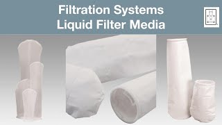 Liquid Filter Media  Filtration Systems [upl. by Ellehcan]