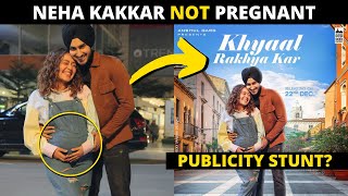 Neha Kakkar is NOT pregnant BABY BUMP picture was a publicity stunt for new SONG with Rohanpreet [upl. by Hildegaard]