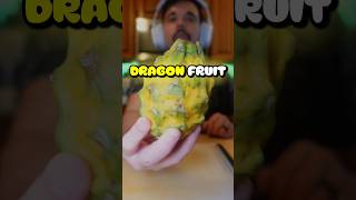 How to Slice a Yellow Dragon Fruit Quick amp Easy 🍋🐉 shorts [upl. by Ahsyak]