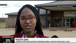 Youth launch the Nkomazi Paralegal Services Hub in Mpumalanga [upl. by Gnay]