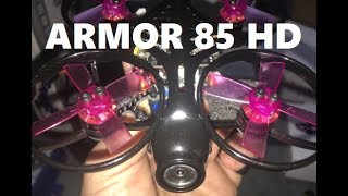 Makerfire Armor 85 HD Cinewhoop FULL SETUP 85mm Brushless FPV Racing Drone 1080p test T8SG [upl. by Olmsted]