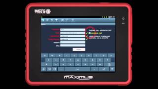 Maximus Diagnostic Tablet Quick Start Guide Matco Tools Item MDMAX [upl. by Euqnimod]