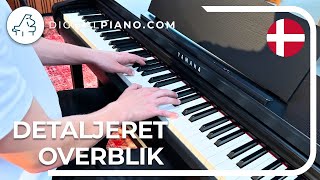 🎹 Yamaha CLP825  Detaljeret Overblik  Digitalpianocom [upl. by Maroney]