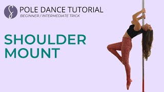 Pole Trick Tutorial Shoulder Mount Beginner [upl. by Modeste893]