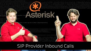 Asterisk Tutorial 45  SIP Provider Inbound Calls english [upl. by Sidonie842]