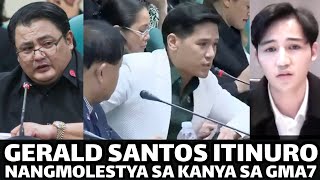 GERALD SANTOS HUMARAP AT NAGSALITA NA SA SENADO🔴SANDRO MUHLACH SENATE HEARING [upl. by Job]