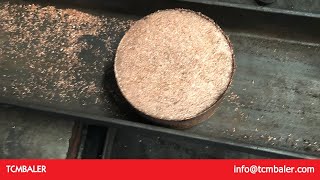 briquette hydraulic press [upl. by Lebanna]