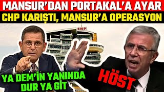 Mansur Yavaşdan Fatih Portakala AYAR [upl. by Ykcir17]