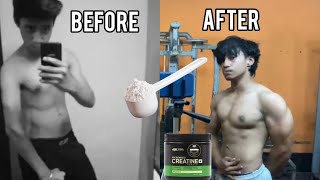 Creatine benifits sideeffects hairloss  How creatine change my life 🇮🇳 [upl. by Aynwad268]