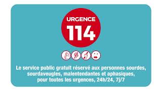 Le 114 un service durgence à retenir [upl. by Sirtemed796]