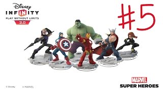 Lets Play Disney Infinity 20 The Avengers Play Set 5 [upl. by Adlesirhc]