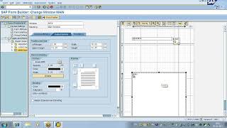 SAP Smart Form 1  SAP ABAP  Class 47 [upl. by Yenhpad]