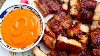 BBQ Pork Belly  Nepali Style  Tasty Nepali Food Recipe [upl. by Ennirak]