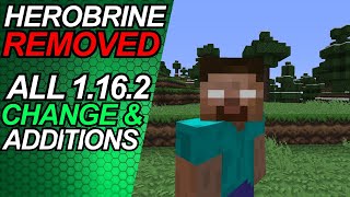 Herobrine RemovedAgain  All 1162 AdditionsChanges  Minecraft News [upl. by Sandi767]