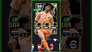 Frank Rijkaard CB 105 eFootball 2025 shorts efootball イーフト [upl. by Ariada]