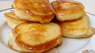 Оладьи Оладушки Пышные и Мягкие  PancakesFritters Recipe English Subtitles [upl. by Bohlen]