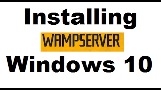 Install WAMP Server 306 on Windows 10 x64 bit  Step by step [upl. by Acirfa990]