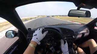 BMW E36 328i DRIFT OnBoard PIZZA DRIFT  TOR KRZYWA POV [upl. by Marie-Jeanne]