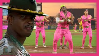 Taj Porter Brings the SWAGGER With Major Payne Parody Run Celebration [upl. by Song]