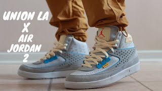 These Are BETTER In Hand Union LA x Air Jordan 2 quotGrey Fogquot Review amp On Feet [upl. by Cassandre]