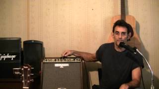 Behringer ACX 450 Review45 watt combo amp By Stephen Lopez [upl. by Devona919]