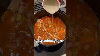 Langoustine Bisque recipe fishrecipe seafoodrecipe lobster gourmet homecooked seafood cook [upl. by Selby635]