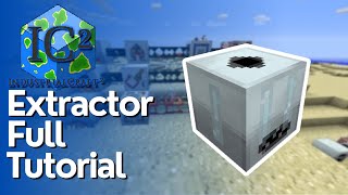 How To Use The Extractor In IC2 [upl. by Ahsas921]