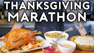 Thanksgiving Recipe Marathon  Babish Culinary Universe [upl. by Aiet64]