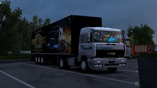 ETS2 IVECO Turbostar 19042 Trip from Italy 🇮🇹 to Sweden 🇸🇪 PT2 [upl. by Massab]