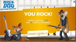 ROCK DOG  memory and attention game Improving attention and concentration [upl. by Dory]