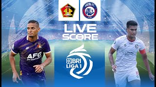 🔴LIVE SCORE  PERSIK KEDIRI VS AREMA FC  LIGA 1 INDONESIA [upl. by Enneles]